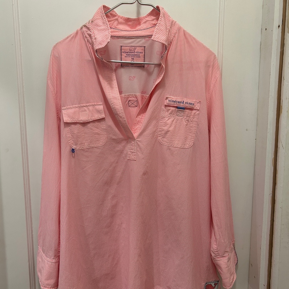 Vineyard Vines Pink Swim Coverup